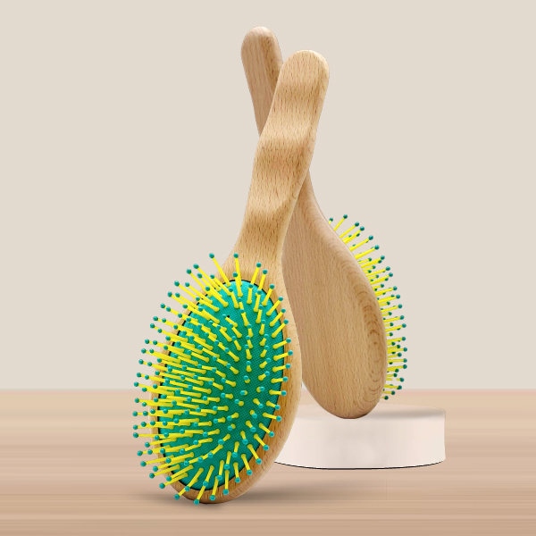 WOODEN HAIR BRUSH